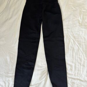 PINK Black seamless leggings